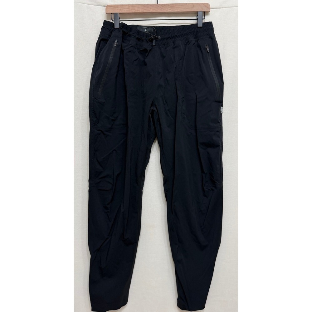 Reigning Champ Black Nylon Stretch Training Jogger Pants Size L